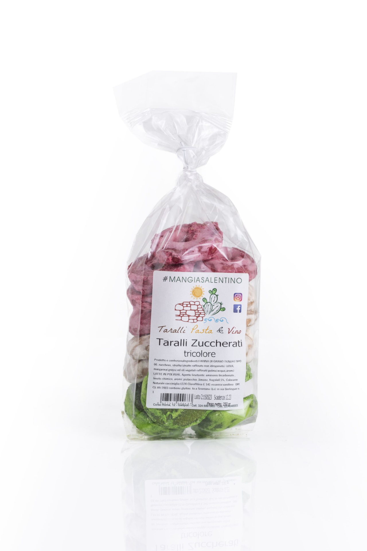 Taralli Zuccherati tricolore
