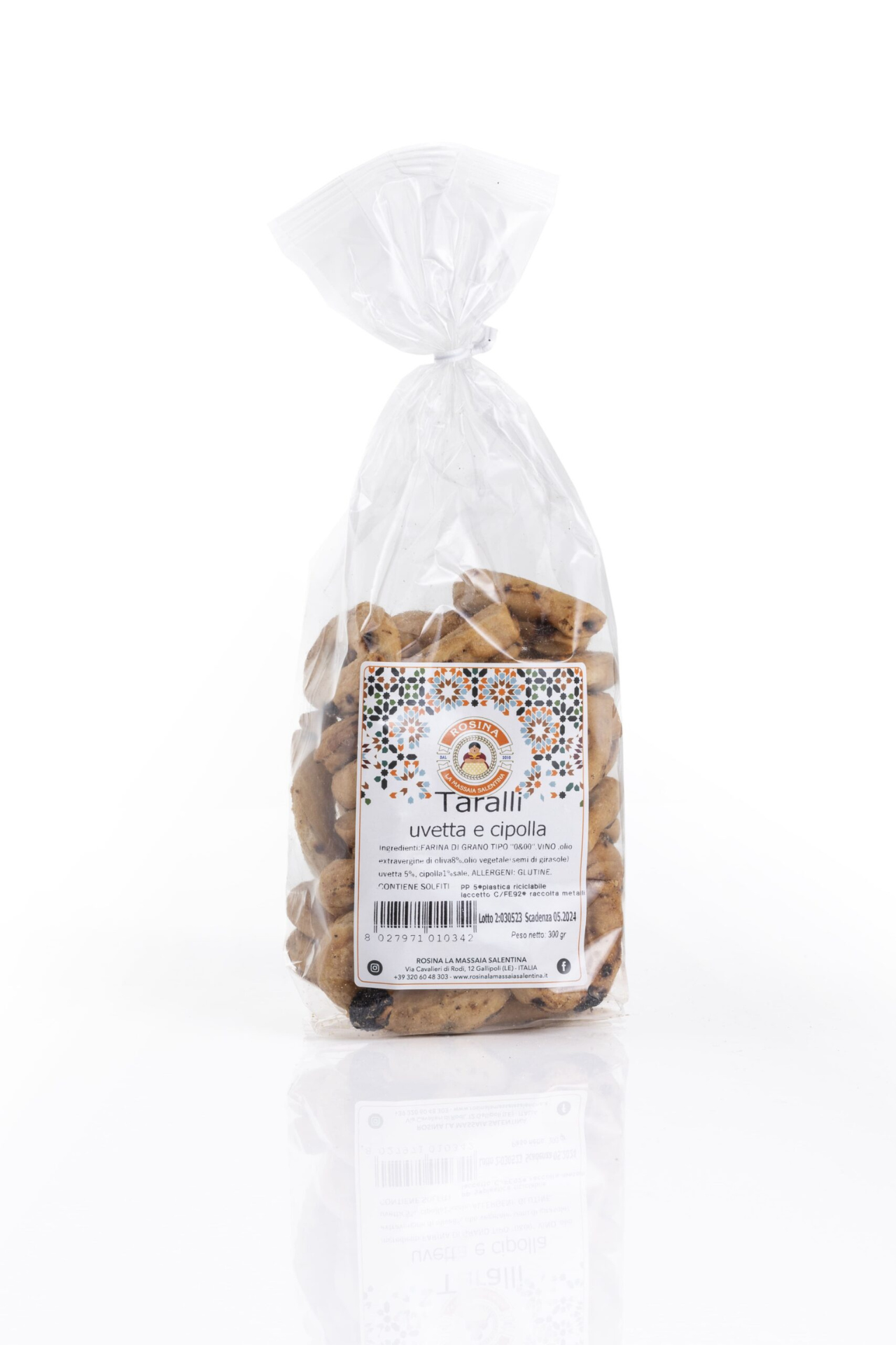 Taralli Uvetta e Cipolla 300gr