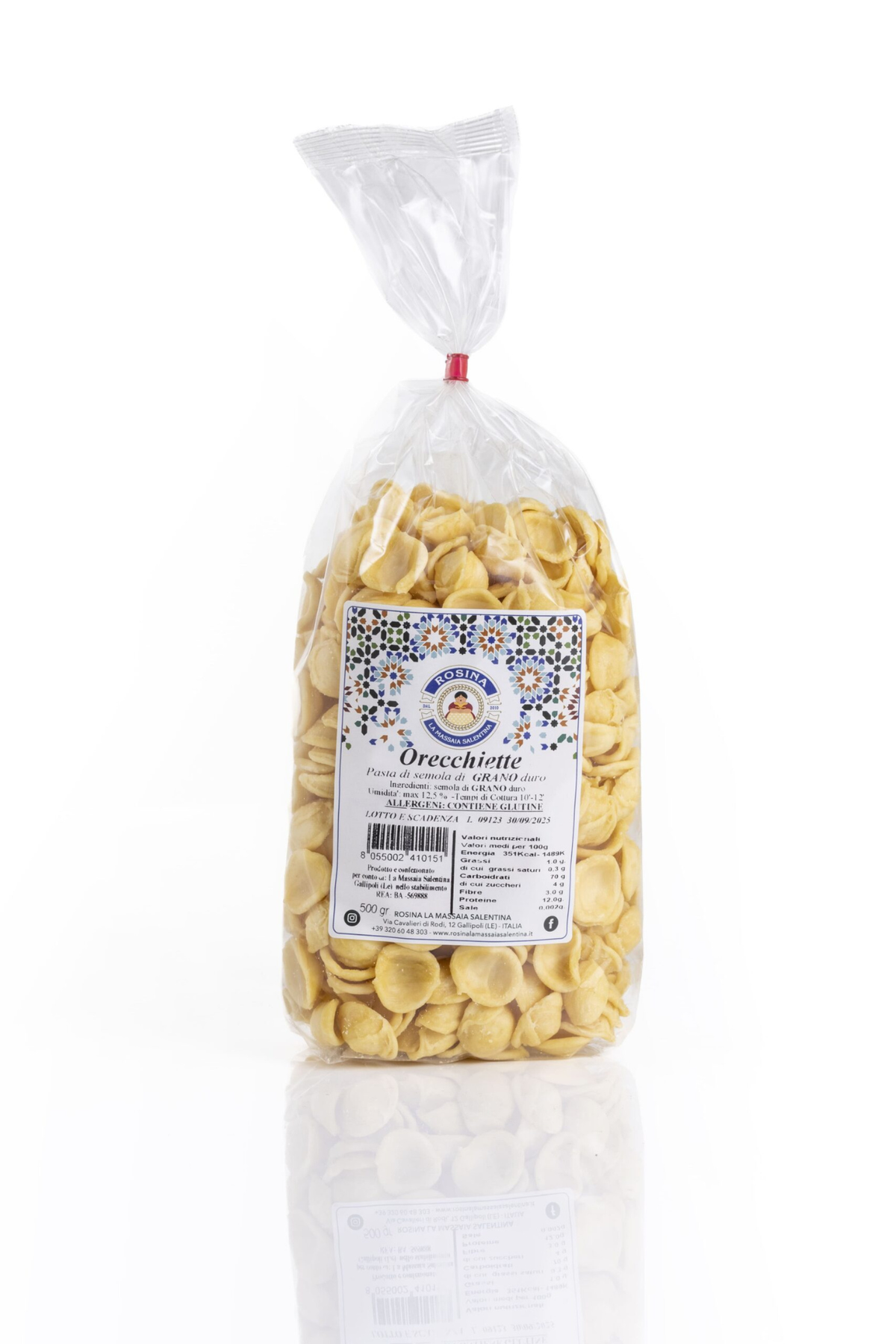 Orecchiette di semola 500gr