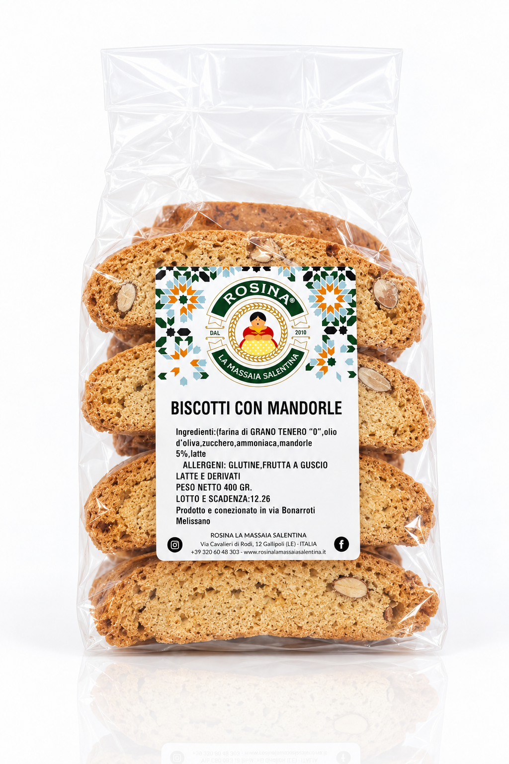 Biscotti con Mandorle – 400 g