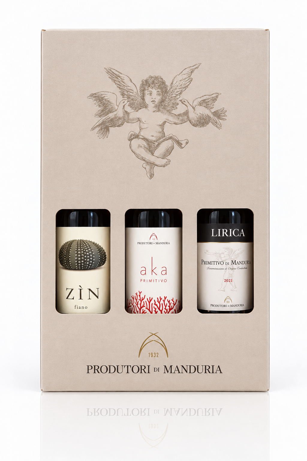 Tris di Vini Pugliesi Zìn, AKA Primitivo e Lirica Primitivo di Manduria