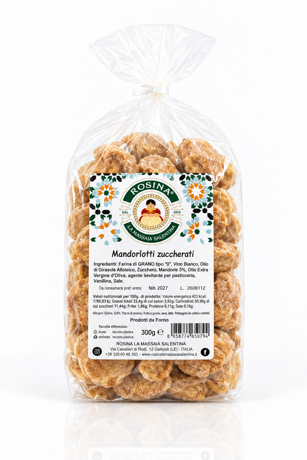 Mandorlotti Zuccherati – 300 g
