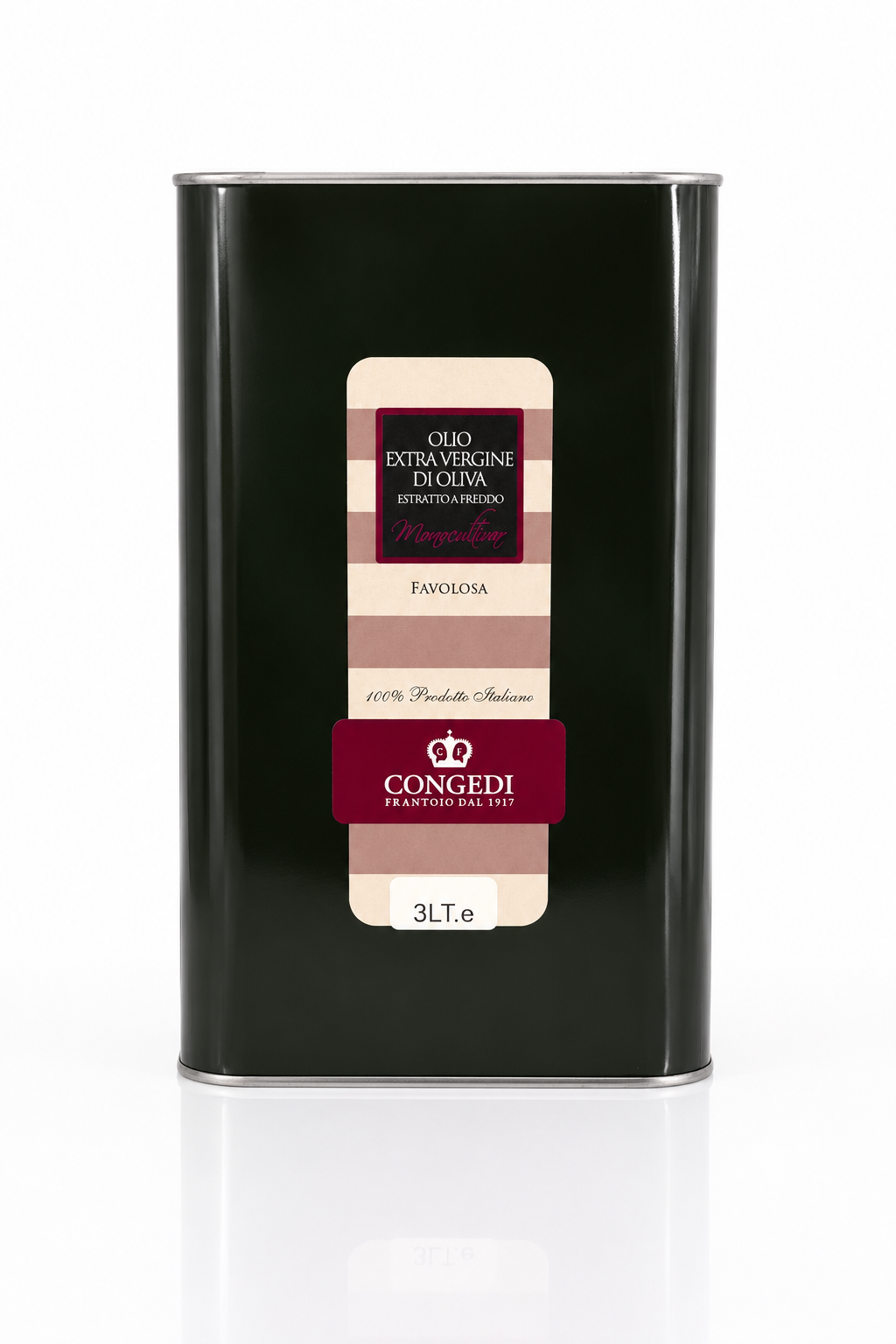 Olio Extra Vergine di Oliva Monocultivar Favolosa – Latta da 3 L