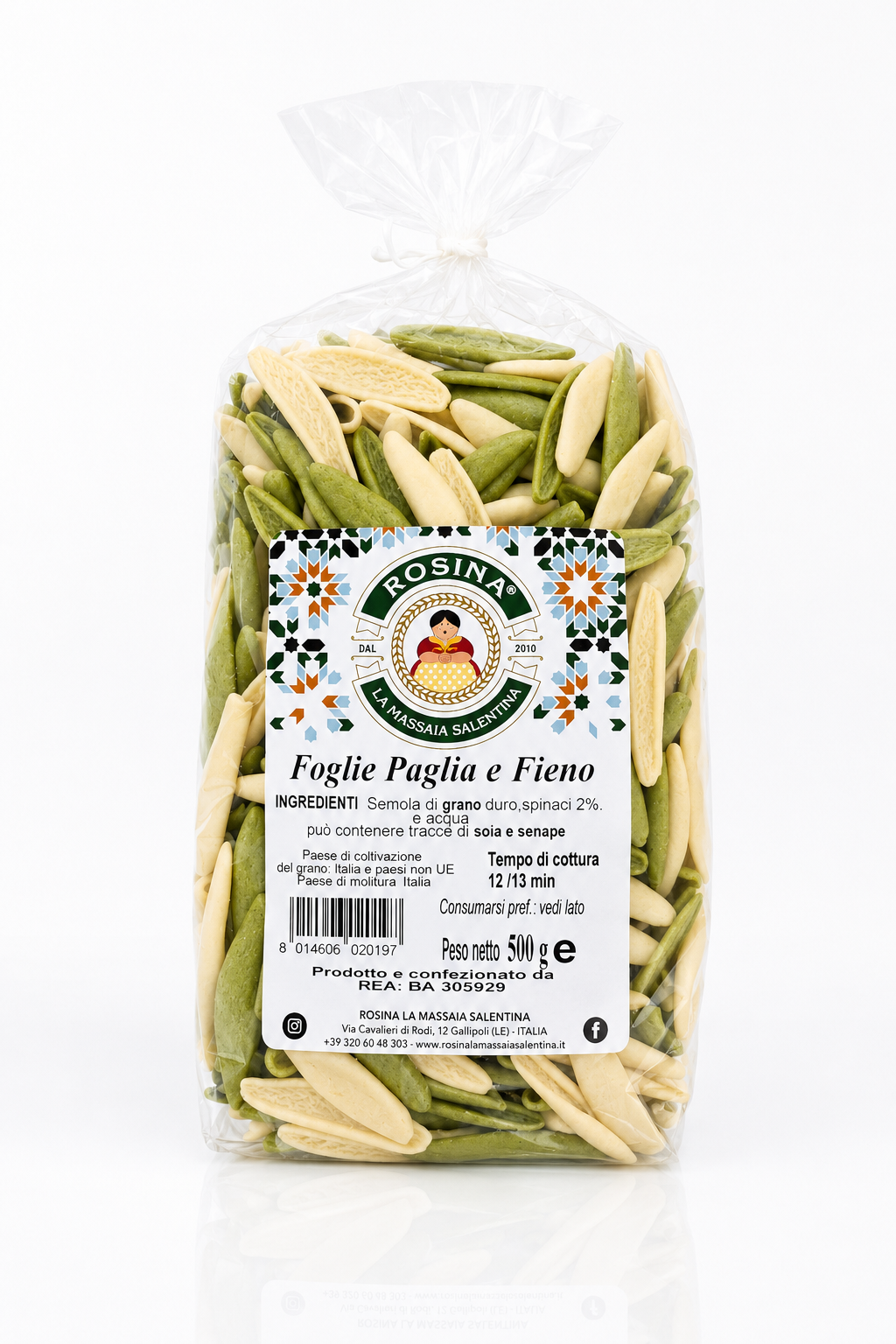 Foglie paglia e Fieno 500gr.