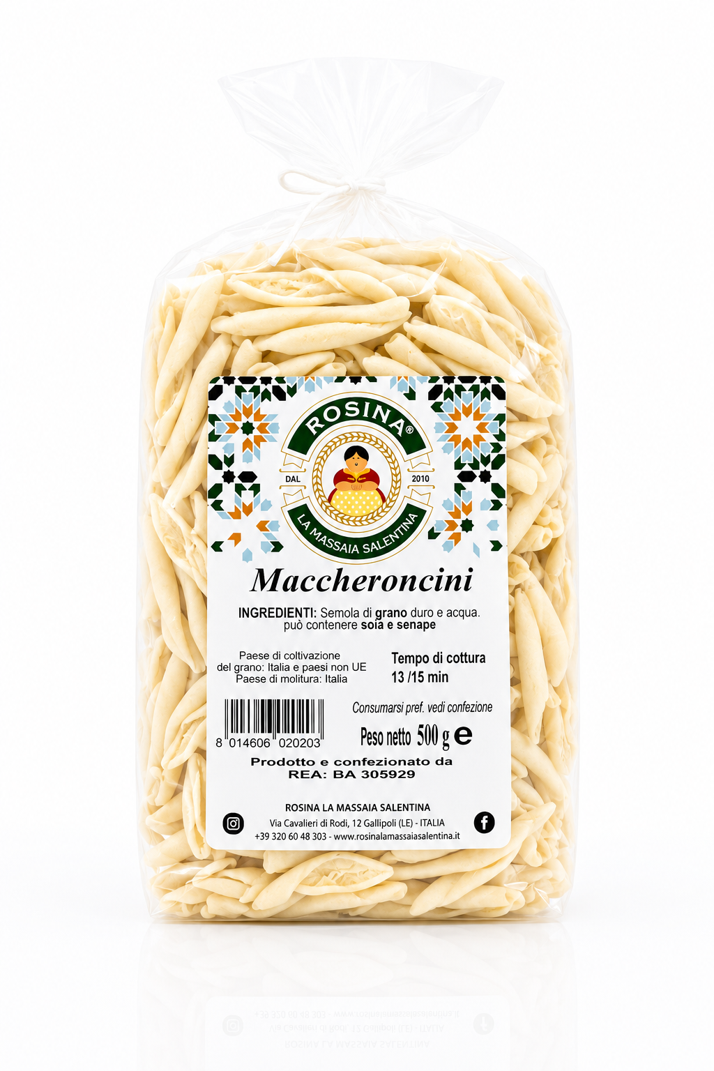 Maccheroncini 500gr.
