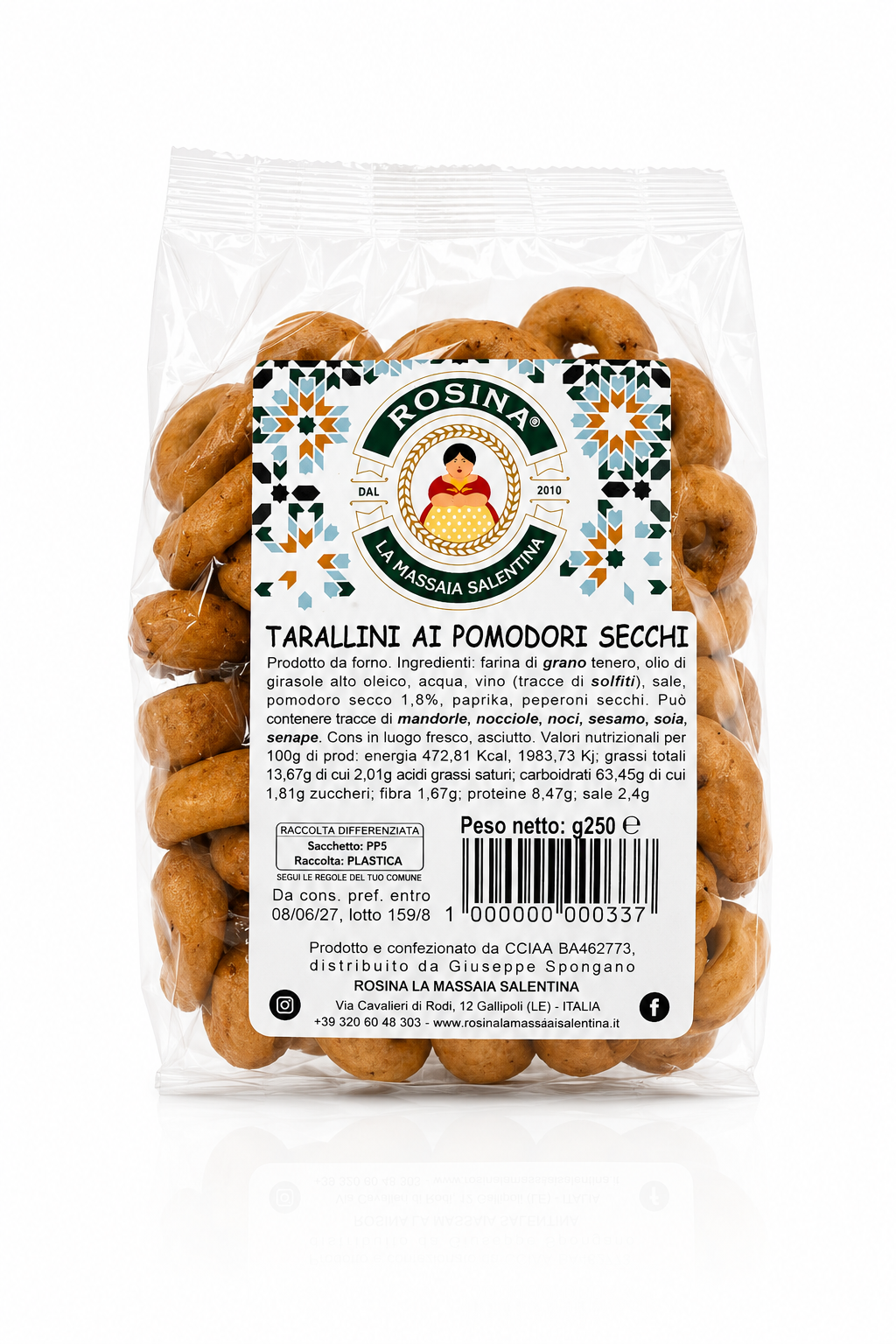 Tarallini pomodori secchi