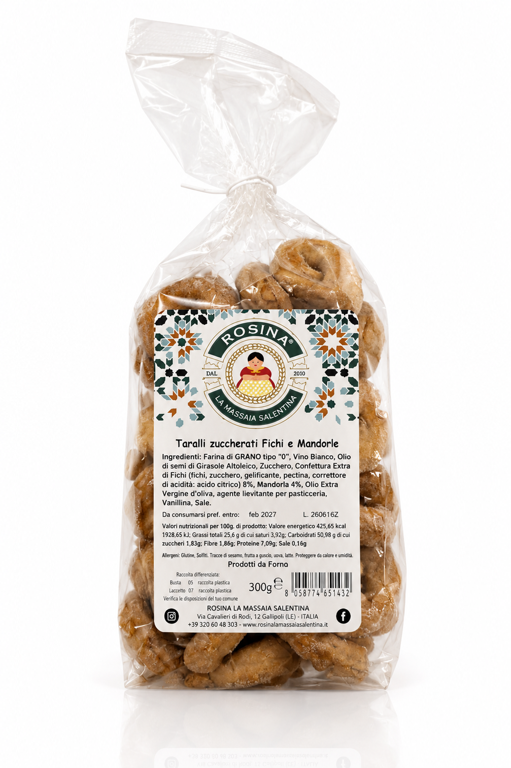Taralli zuccherati Fichi e Mandorle