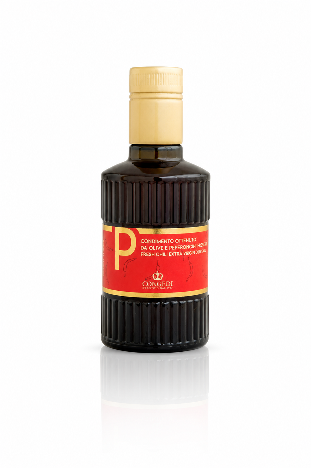 Fresh Chilli olio extra vergine di oliva 25cl Congedi - peperoncino